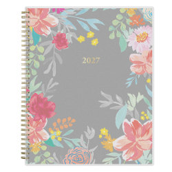 2027 Blue Sky Sophie Frosted Weekly/Monthly Planning Calendar, 8.5x11, 0%, PP, Jan-Dec, RY27