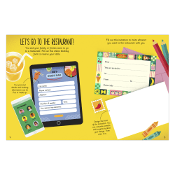 Wide Eyed Editions Quarto Publishing Group Activity Book, At The Restaurant