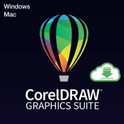 Corel® CorelDraw Graphics Suite, 1-Year Subscription, For Windows®/Mac, Download