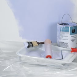 BOX Packaging 1-Mil Poly Sheeting, 4' x 200', Clear