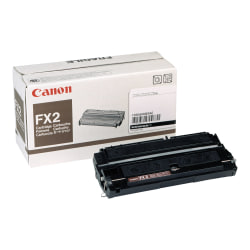 Canon® FX-2 Black Toner Cartridge (15556A002BA)