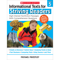 Scholastic Informational Texts For Striving Readers: Grade 5