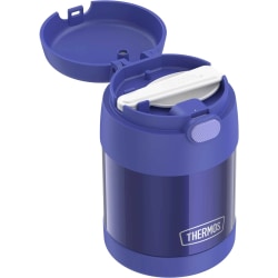 Thermos FUNtainer Stainless Steel Food Jar 10Oz - Food Storage - Dishwasher Safe - 3.7" Diameter - Purple - Stainless Steel Body