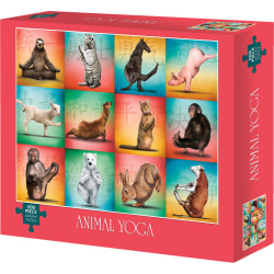 Willow Creek Press 500-Piece Puzzle, Animal Yoga