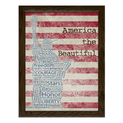 Timeless Frames® Americana Framed Artwork, 16" x 12", America The Beautiful