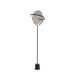 Adesso® ADS360 Orsa LED Floor Lamp, 77-1/2"H, Black