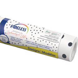 Fadeless Schoolgirl Style Bulletin Board Paper, 48" x 50', Bff Painted Dots