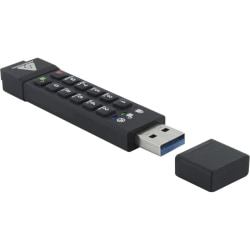 Apricorn 128GB Aegis Secure Key 3z USB 3.1 Flash Drive - 128 GB - USB 3.1 - 77 MB/s Read Speed - 72 MB/s Write Speed - 256-bit AES - 3 Year Warranty - TAA Compliant