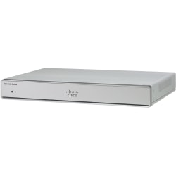Cisco C1117-4PM Router - 5 Ports - PoE Ports - Management Port - 1 - Gigabit Ethernet - ADSL - Rack-mountable, Desktop