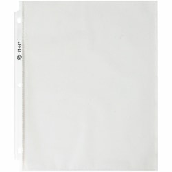 Business Source Economy Weight Sheet Protectors - 11"x9"x 2 mil Thickness - 74447 - 100/Pack