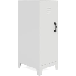 SOHO Locker - 3 Shelve(s) - In-Floor - for Office, Home, Garage, Classroom, Playroom, Basement, Sport Equipments, Toy - Overall Size 42.5" x 14.3" x 18" - White - Steel