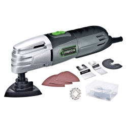 Genesis™ 1.5-Amp Multipurpose Oscillating Tool With 19-Piece Accessory Set, Gray