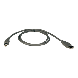 Eaton Tripp Lite Series USB 2.0 A to B Cable (M/M), 3 ft. (0.91 m) - USB cable - USB (M) to USB Type B (M) - USB 2.0 - 3 ft - black