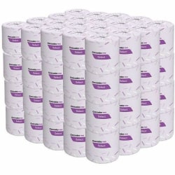 Cascades PRO Standard Bath Tissue - 2 Ply - 500 Sheets/Roll - White - 80 / Box