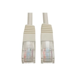 Eaton Tripp Lite Series Cat5e 350 MHz Molded (UTP) Ethernet Cable (RJ45 M/M), PoE - White, 3 ft. (0.91 m) - Patch cable - RJ-45 (M) to RJ-45 (M) - 3 ft - UTP - CAT 5e - molded, stranded - white