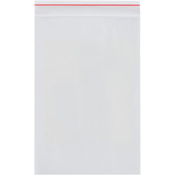 Minigrip® 2 Mil Reclosable Poly Bags, 2" x 8", Clear, Case Of 1000