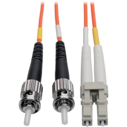 Eaton Tripp Lite Series Duplex Multimode 62.5/125 Fiber Patch Cable (LC/ST), 2M (6 ft.) - Patch cable - N31802M