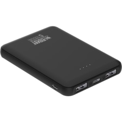 Urban Factory JUICEE MAX 5,000mAh Portable Power Pack, Black, UPB05UF