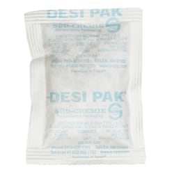 Tyvek Clay Desiccants - 5 Gallon Pail 3" x 4" x 1/4", Case of 300