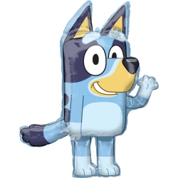 Amscan Character Foil Balloon, Animal, 32", Bluey