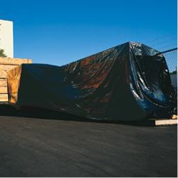 20ft x 100ft - 6 Mil Black Poly Sheeting