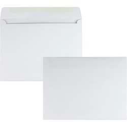 Quality Park Booklet Envelopes, 10" x 13", White, Box Of 100