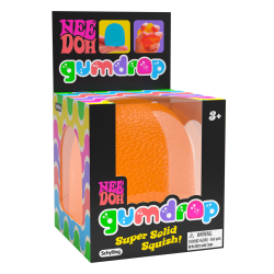 Schylling Inc. NeeDoh Gumdrop, 3-1/2", Assorted Colors, Total Qty 1