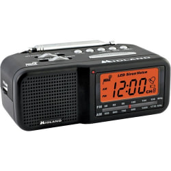 Midland WR11 Clock Radio - AM, FM