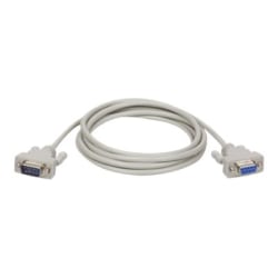 Tripp Lite 6ft DB9 Serial Extension Cable Straight Through RS232 M/F 6' - Serial cable - DB-9 (M) to DB-9 (F) - 6 ft - molded