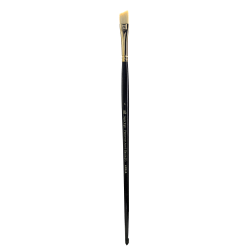 Princeton Series 6300 Dakota Paint Brush, Size 6, Angular Bright Bristle, Synthetic, Blue
