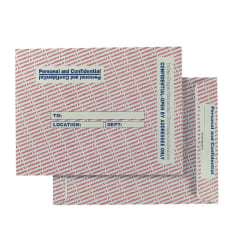 Quality Park® Personal And Confidential Interdepartment Envelopes, 10" x 13", Gummed Seal, Gray, Box Of 100