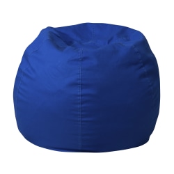 Flash Furniture Small Bean Bag Chair For Kids And Teens, Royal Blue