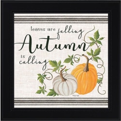 Timeless Frames® Harvest Framed Art, 8" x 8", Autumn Is Calling