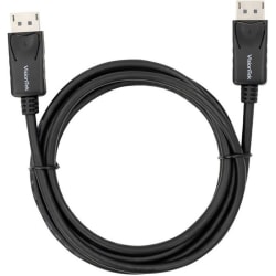VisionTek DisplayPort to DisplayPort 2M Cable (M/M) - DisplayPort to DisplayPort - DP to DP cable 2 meter 6.6 ft male to male UHD 4K (3840x2160) 60 Hz