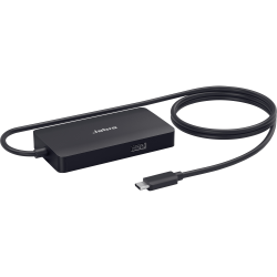 Jabra PanaCast USB Hub USB-C - for Camera/Speakerphone/Computer - USB Type C - 4 x USB Ports - USB Type-C - Network (RJ-45) - HDMI - VGA - Wired