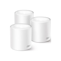 TP-Link Deco W4500 V1 - Wi-Fi system - (3 routers) - up to 5,600 sq.ft - mesh 1GbE - Wi-Fi 6 - Dual Band