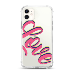 OTM Essentials Tough Edge Case For iPhone® 11, Pink Neon Love, OP-ACP-Z127A