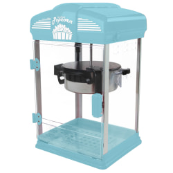 West Bend Popcorn Maker, 17-3/4"H x 10-11/16"W x 10-7/8"D, Sky Blue
