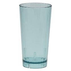 Cambro Huntington Camwear Tumblers, 22 Oz, Azure Blue, Pack Of 36 Tumblers