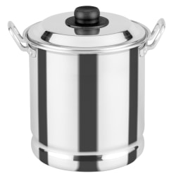 VASCONIA® Steamer with Aluminum Lid, 6 Qt., Silver