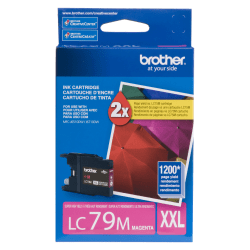 Brother® LC79 Magenta Super-High-Yield Ink Cartridge, LC79M