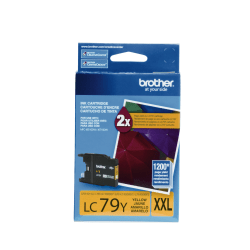 Brother® LC79 Yellow Super-High-Yield Ink Cartridge, LC79Y