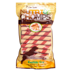 Nutri Chomps Chicken Twist Rolls, 33.31 Oz, Pack Of 21 Rolls