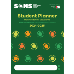 2024-2025 SONS System Planners, 8" x 10", Agenda 2, Multicolor