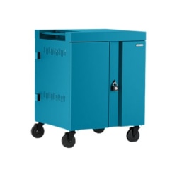Bretford Cube - Cart - for 32 netbooks/tablets - lockable - pacific blue