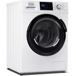 Black+Decker Washer And Dryer Combo, 2.7 Cu. Ft., White