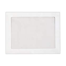 LUX #9 1/2 Full-Face Window Envelopes, Middle Window, Gummed Seal, Bright White, Pack Of 1,000