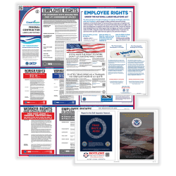ComplyRight™ Federal Contractor General Industry Labor Law Poster Set, English