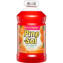 Pine-Sol® Orange Energy® Cleaner, 144 Oz Bottle, Box Of 3