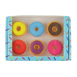 Office Depot® Brand Pencil Erasers, Donuts, Pack Of 6